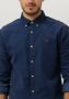 SCOTCH & SODA Heren Overhemden Fine Corduroy Shirt Slim Fit Blauw - Thumbnail 4