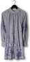 SCOTCH & SODA Dames Jurken Striped Shirt Dress With Embroidery In Organic Cotton Blauw - Thumbnail 3