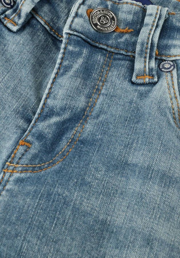 SCOTCH & SODA Jongens Jeans Tigger Skinny Jeans Treasure Hunt Blauw