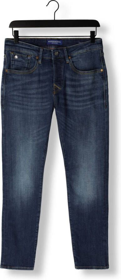 SCOTCH & SODA Heren Jeans Ralston Regular Slim Jeans Blauw