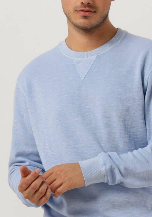 SCOTCH & SODA Heren Truien & Vesten Garment Dyed Structured Sweatshirt Blauw