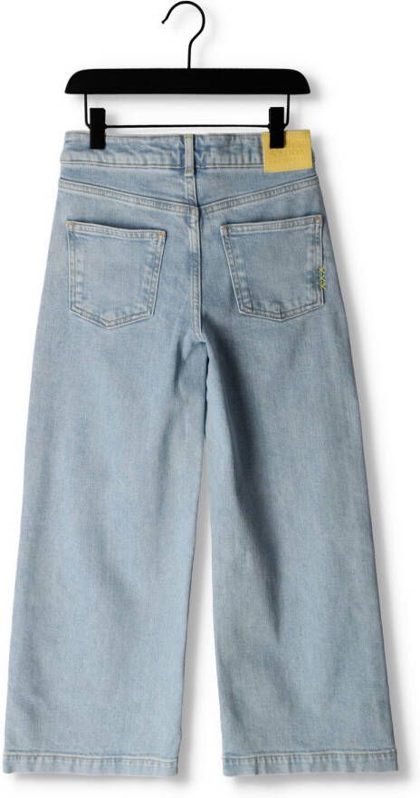 SCOTCH & SODA Meisjes Jeans The Wave High Rise Super Wide Jeans Sweet Thing Blauw