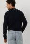 SCOTCH & SODA Heren Polo's & T-shirts Slub Henley Long Sleeve Tee Donkerblauw - Thumbnail 4