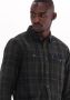 Scotch & Soda Donkergroene Casual Overhemd Regular-fit Checked Flannel Shirt - Thumbnail 4