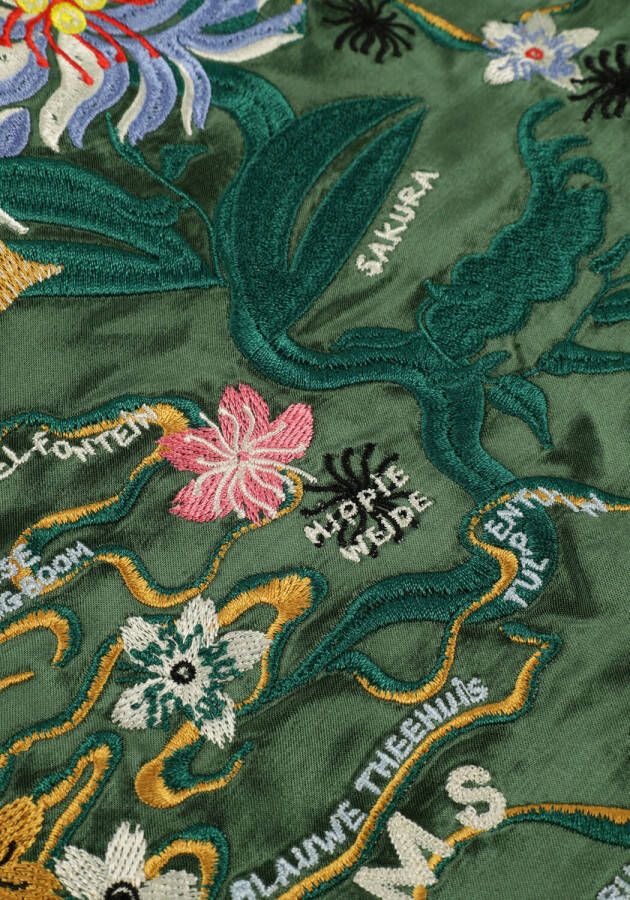 SCOTCH & SODA Meisjes Jassen Reversible Souvenir Kimono Bomber Donkergroen