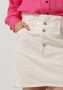 SCOTCH & SODA Dames Rokken The Break Mini Skirt Garment Dye Colours Gebroken Wit - Thumbnail 2