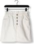 SCOTCH & SODA Dames Rokken The Break Mini Skirt Garment Dye Colours Gebroken Wit - Thumbnail 3