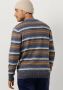 SCOTCH & SODA Heren Truien & Vesten Regular Fit Mixed Yarn Stripe Mix Pullover Multi - Thumbnail 2