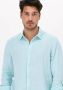 Scotch & Soda Lichtblauwe Casual Overhemd Regular Fit Garment-dyed Linen Shirt - Thumbnail 6