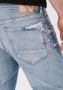 Scotch & Soda Lichtblauwe Slim Fit Jeans Skim Premium Slim Jeans - Thumbnail 5