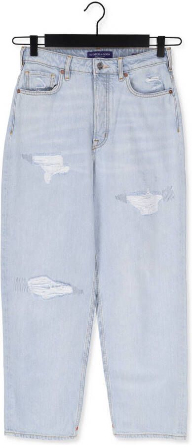 SCOTCH & SODA Dames Jeans The Ripple 50's Jean Lichtblauw