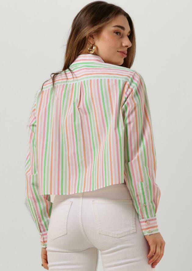 SCOTCH & SODA Dames Blouses Multi Striped Boxy Fit Shirt Multi