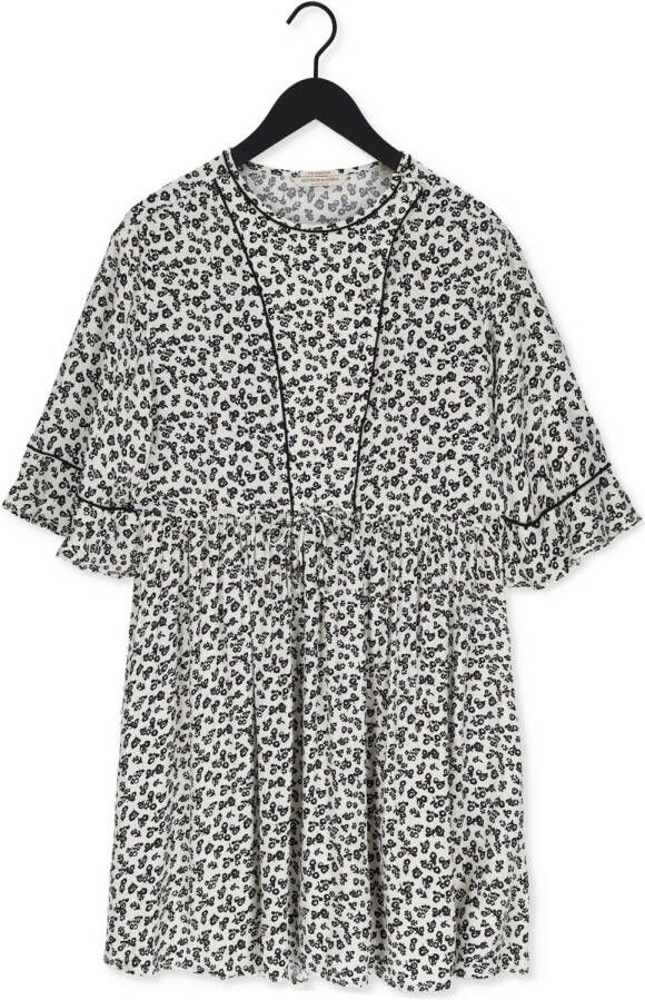 SCOTCH & SODA Dames Jurken T-shirt Shape Dress With Flounce Sleeves Multi