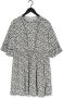 SCOTCH & SODA Dames Jurken T-shirt Shape Dress With Flounce Sleeves Multi - Thumbnail 3