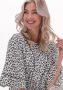 SCOTCH & SODA Dames Jurken T-shirt Shape Dress With Flounce Sleeves Multi - Thumbnail 5