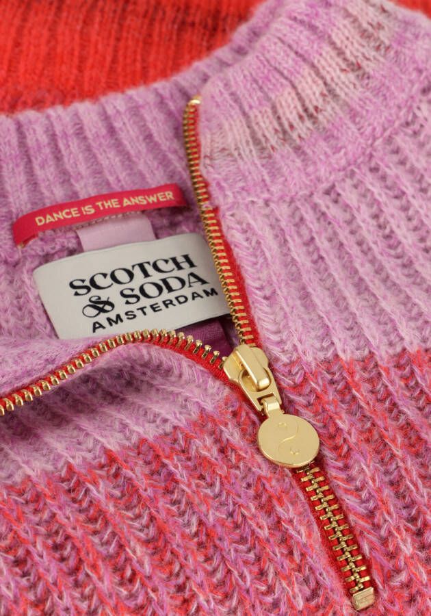 SCOTCH & SODA Meisjes Truien & Vesten Half-zip Gradient Pullover Multi