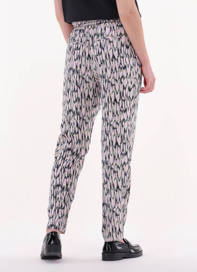 Scotch & Soda Multi Wijde Broek Nina Mid Rise Tapered Jogger