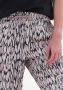 Scotch & Soda Multi Wijde Broek Nina Mid Rise Tapered Jogger - Thumbnail 4