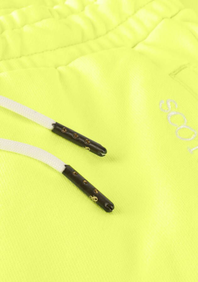SCOTCH & SODA Jongens Broeken Garment Dyed Sweatshorts Neon