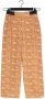 Scotch & Soda high waist wide leg palazzo broek met all over print oranje lichtroze - Thumbnail 3