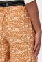 Scotch & Soda high waist wide leg palazzo broek met all over print oranje lichtroze - Thumbnail 4
