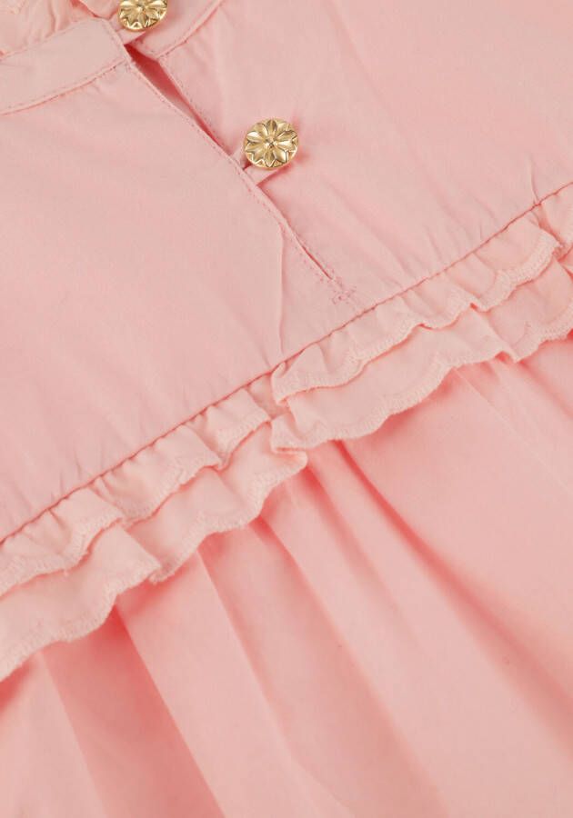 SCOTCH & SODA Meisjes Blouses Ruffle Detail Long Sleeved Crispy Roze