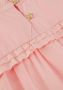SCOTCH & SODA Meisjes Blouses Ruffle Detail Long Sleeved Crispy Roze - Thumbnail 2