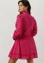 Scotch & Soda Roze Mini Jurk Mini Shirt Dress With Lace Detail In Organic Cotton - Thumbnail 5