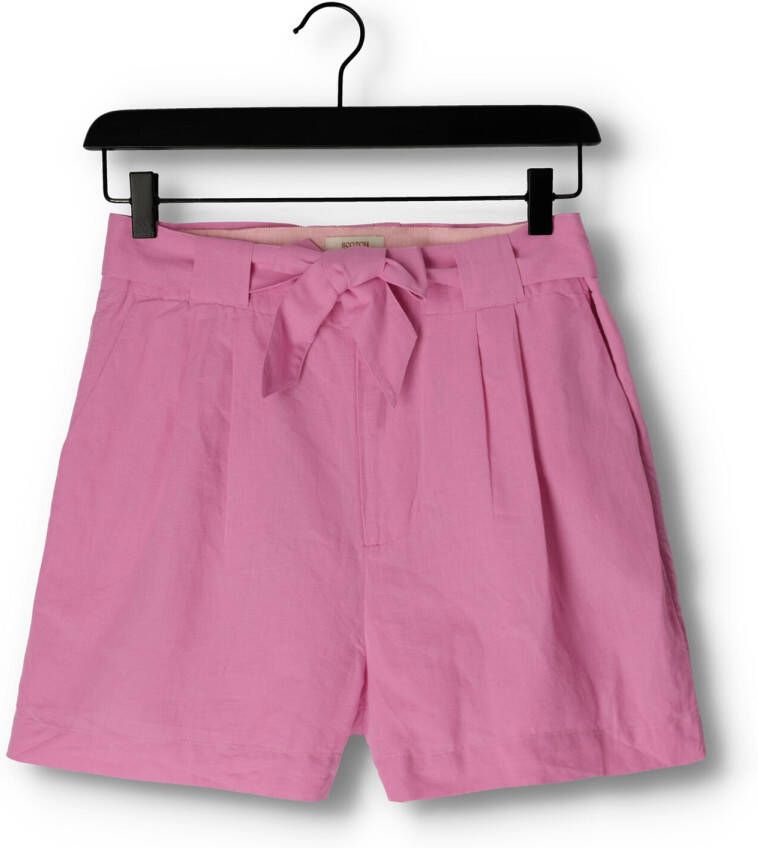 SCOTCH & SODA Dames Broeken High Rise Casual Printed Shorts Roze