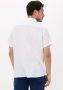 Scotch & Soda Witte Casual Overhemd Regular Fit Garment dyed Linen Shortsleeve Shirt - Thumbnail 4