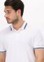 SCOTCH & SODA Heren Polo's & T-shirts Pique Polo With Tipping Wit - Thumbnail 4