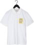 SCOTCH & SODA Heren Polo's & T-shirts Toweling Polo Contains Organic Cotton Wit - Thumbnail 3