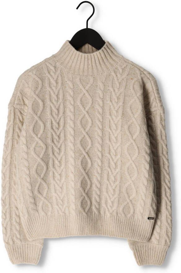 Scotch & Soda Zand Trui Knitted Lurex Wool Blend Pullover