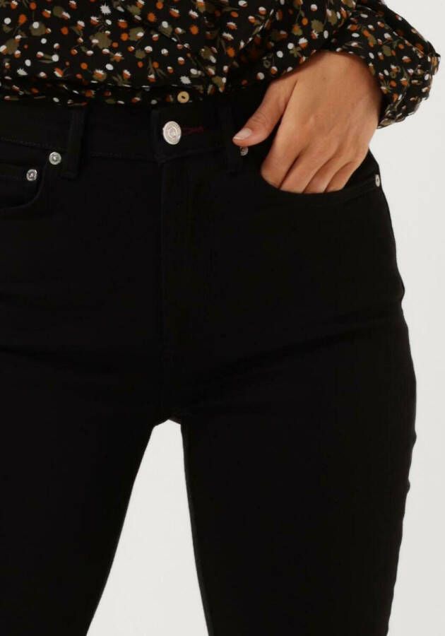 SCOTCH & SODA Dames Jeans The Charm Flared Jeans Stay Black Zwart