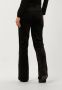 SCOTCH & SODA Dames Jeans Velvet High-rise Flared Trousers Zwart - Thumbnail 4