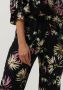 SCOTCH & SODA Dames Broeken Gia Mid Rise Wide Leg Printed Silky Trousers Zwart - Thumbnail 3
