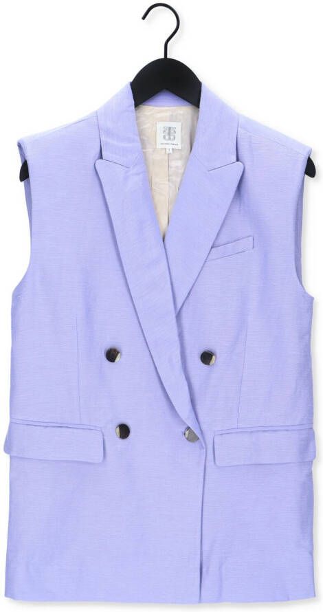 SECOND FEMALE Dames Blazers Ydunn Waistcoat Blauw
