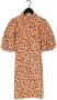 SECOND FEMALE Dames Jurken Kalma New Dress Bruin - Thumbnail 2