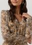 SECOND FEMALE Dames Jurken Linaria Mini Dress Bruin - Thumbnail 3