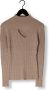 SECOND FEMALE Dames Tops & T-shirts Sanka Knit T-neck Bruin - Thumbnail 2