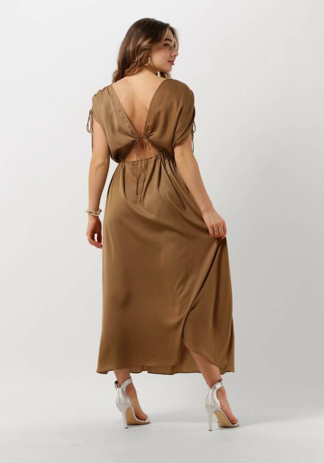 SECOND FEMALE Dames Jurken Mingai Dress Camel