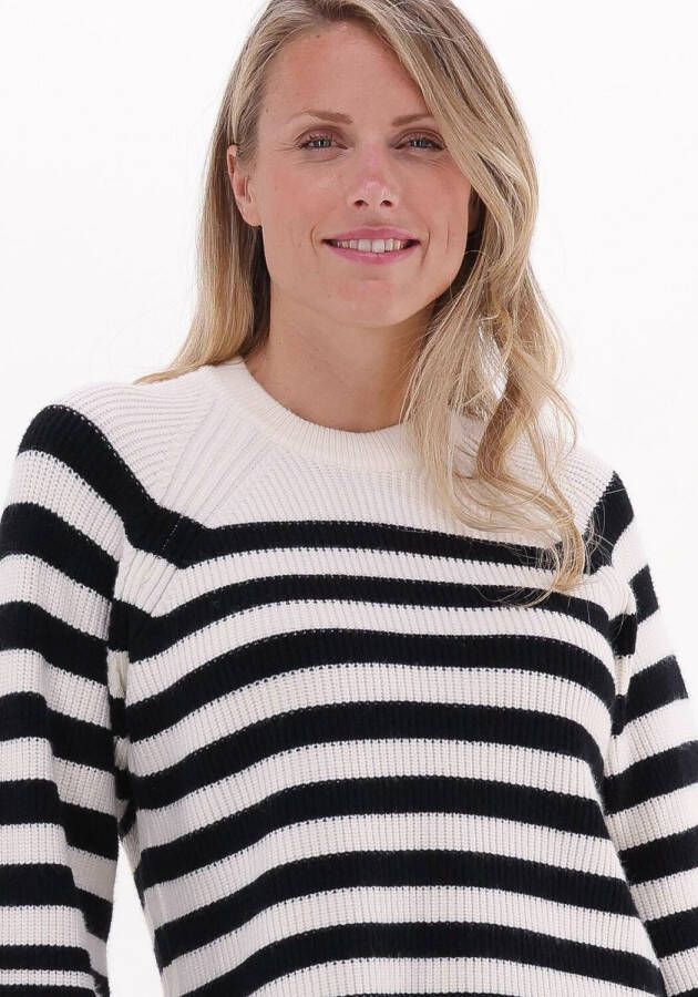 SECOND FEMALE Dames Truien & Vesten Matea Knit O-neck Gebroken Wit