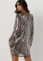 Second Female Transparante jurk met pailletten Posh metallic - Thumbnail 5
