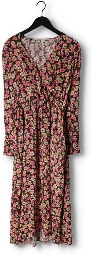 Second Female Roze Midi Jurk Victory V-neck Dress