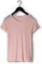 SECOND FEMALE Dames Tops & T-shirts Peony O-neck Tee Roze - Thumbnail 3