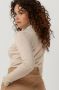 Selected Femme Beige Coltrui Lydia Costa Ls Knit Rollneck - Thumbnail 4