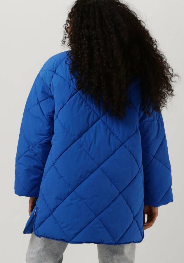 Selected Femme Blauwe Gewatteerde Jas Heidi Puffer Jacket