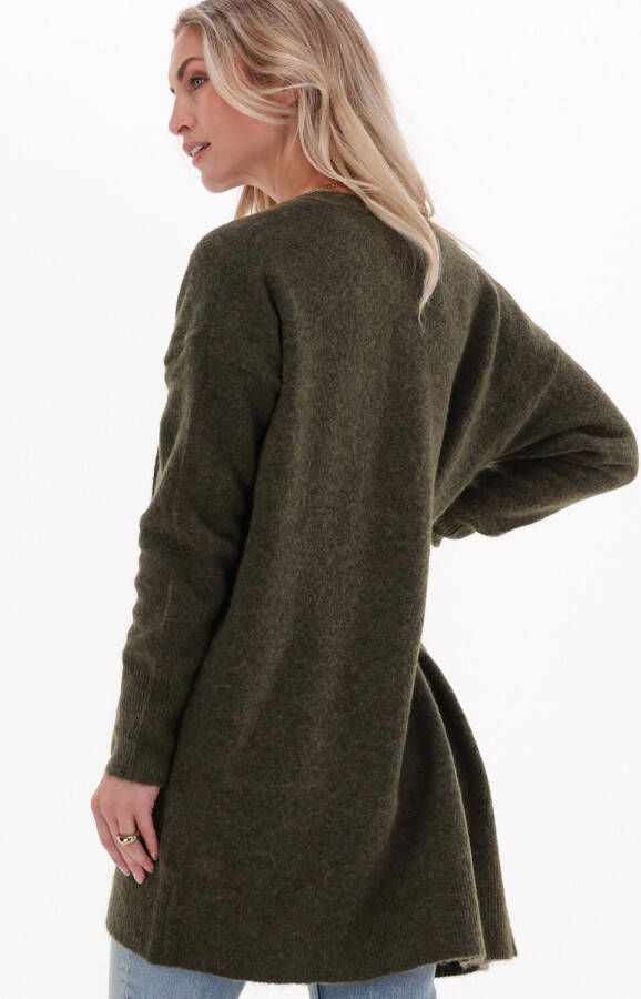 SELECTED FEMME Dames Truien & Vesten Lulu New Ls Knit Long Cardigan B Groen