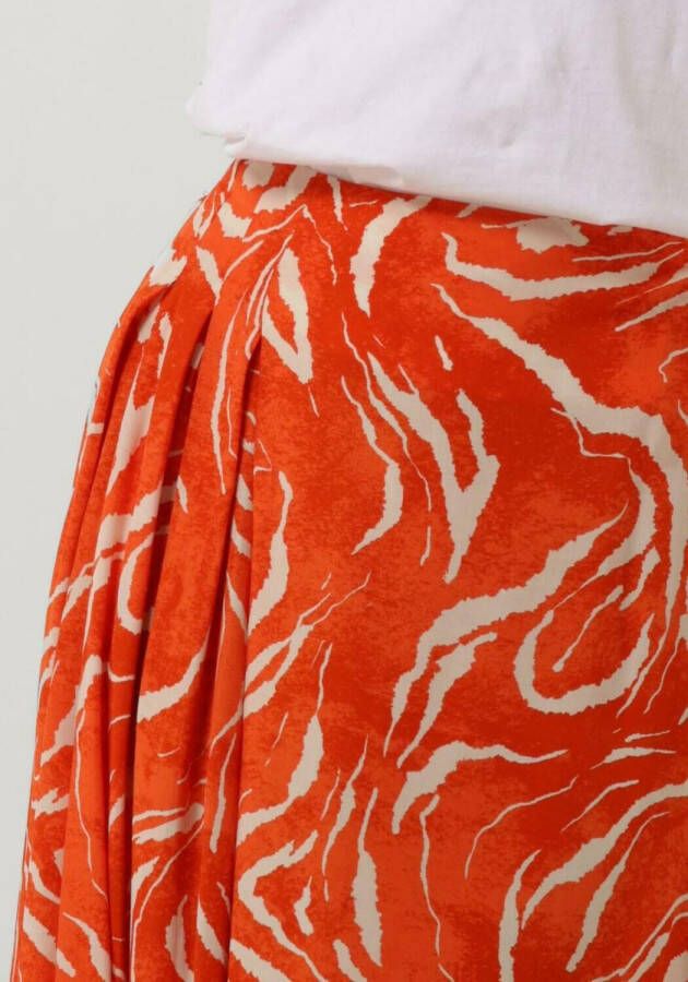 SELECTED FEMME Dames Rokken Slfsirine Ankle Skirt Oranje