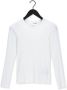 SELECTED FEMME Dames Tops & T-shirts Anna Ls Crew Neck Tee Wit - Thumbnail 2